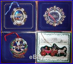 White House Christmas Ornaments Complete Set