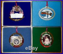 White House Christmas Ornaments Complete Set