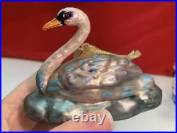 William Sonoma 12 Days Of Christmas Glass Ornaments Complete Set In Original Box