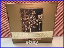 William Sonoma 12 Days Of Christmas Glass Ornaments Complete Set In Original Box