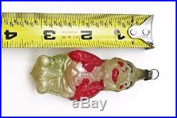 Wonderful Whimsy Antique Figural Comic Man with Umbrella Christmas Ornament